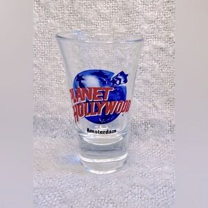 Planet Hollywood 1997 Amsterdam Shot Glass NWOT